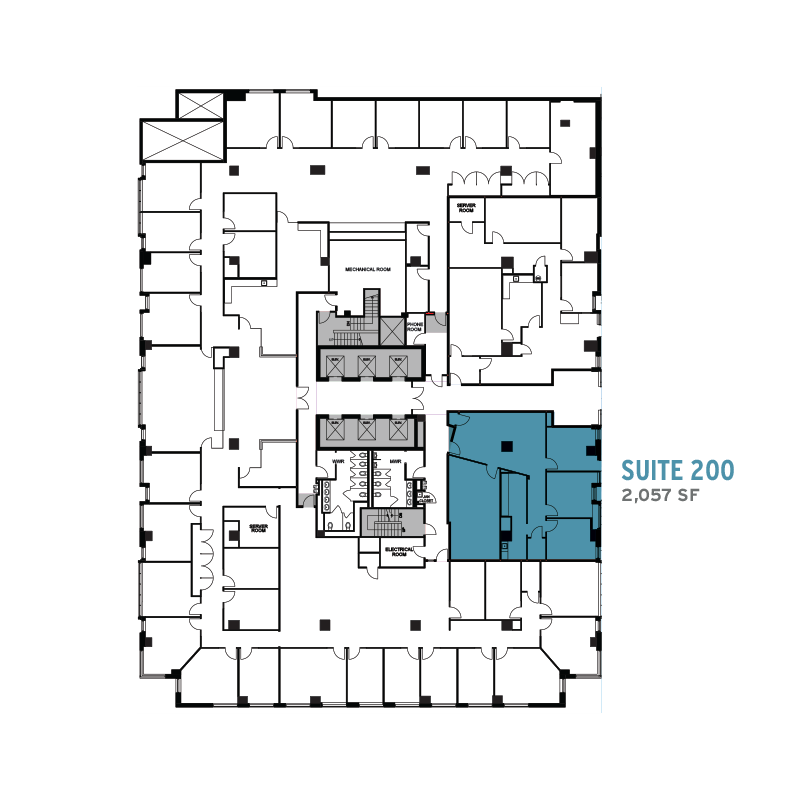 Mezzanine Floor Available Office Space 2 Bethesda Metro